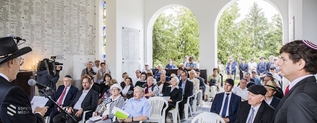 Megemlékezés a Soproni Zsidó Temetőben