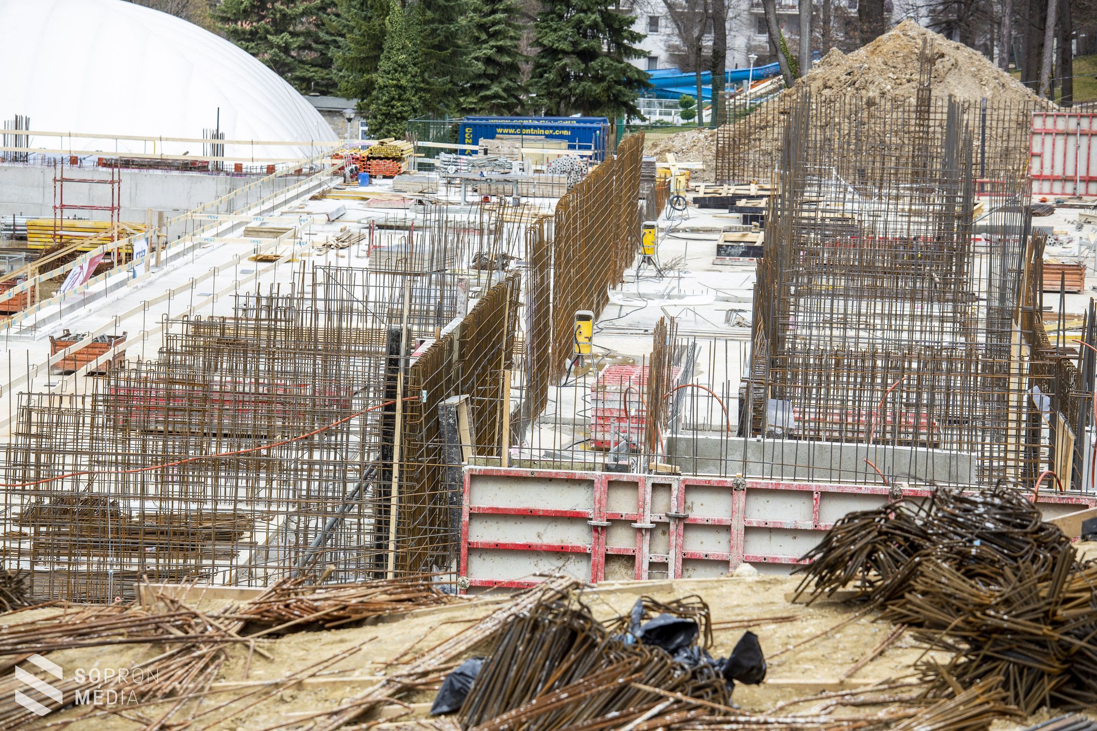 Új városi uszoda - ütemterv szerint halad a beruházás