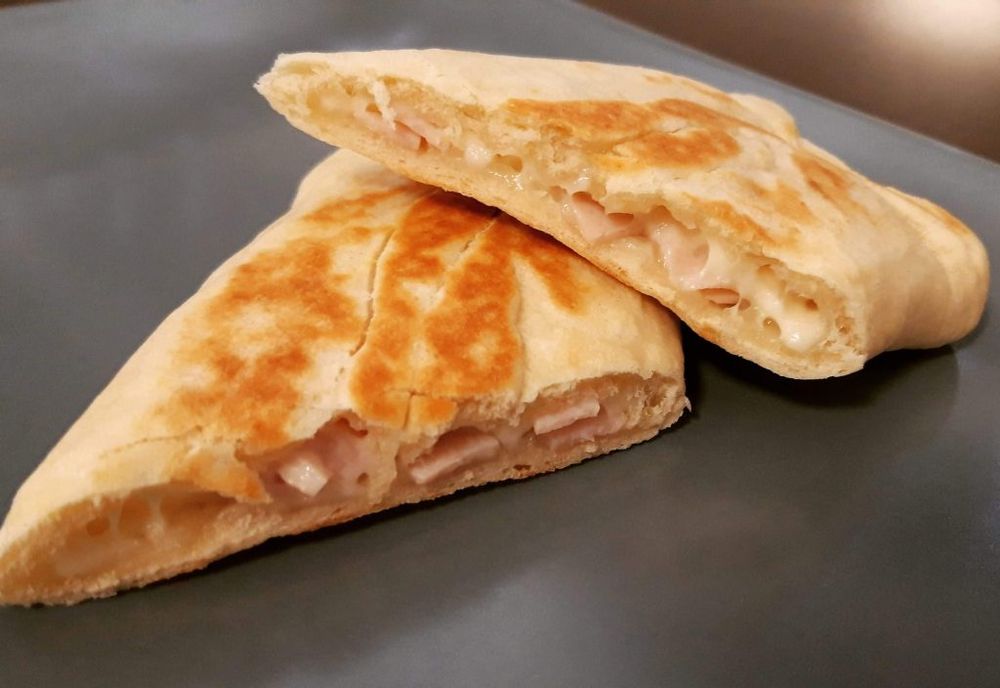 Pupusas sütőben sütve
