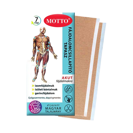 Motto rheumatapasz bőrbarát kék