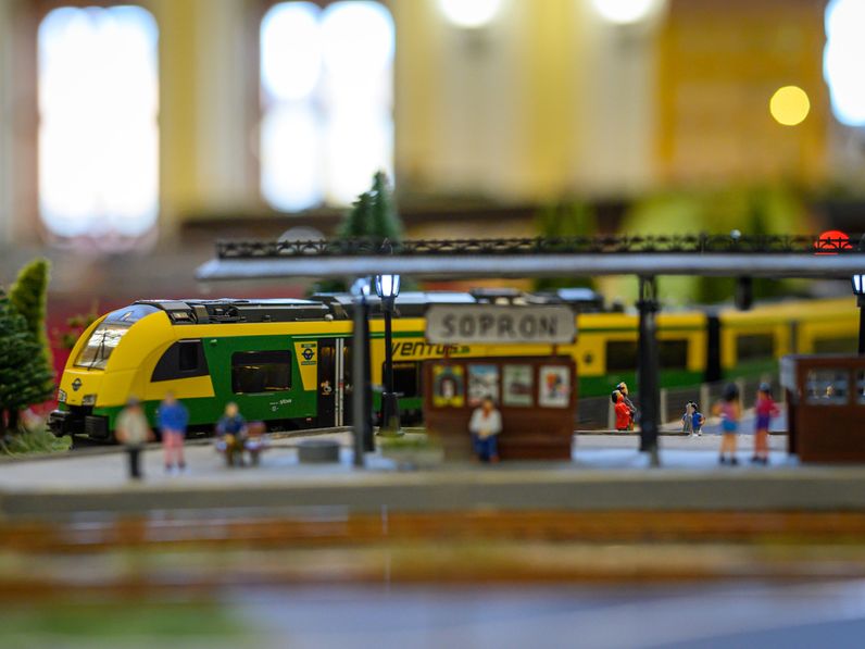 XV. Vasútmodell-kiállítás április utolsó hétvégéjén Sopronban