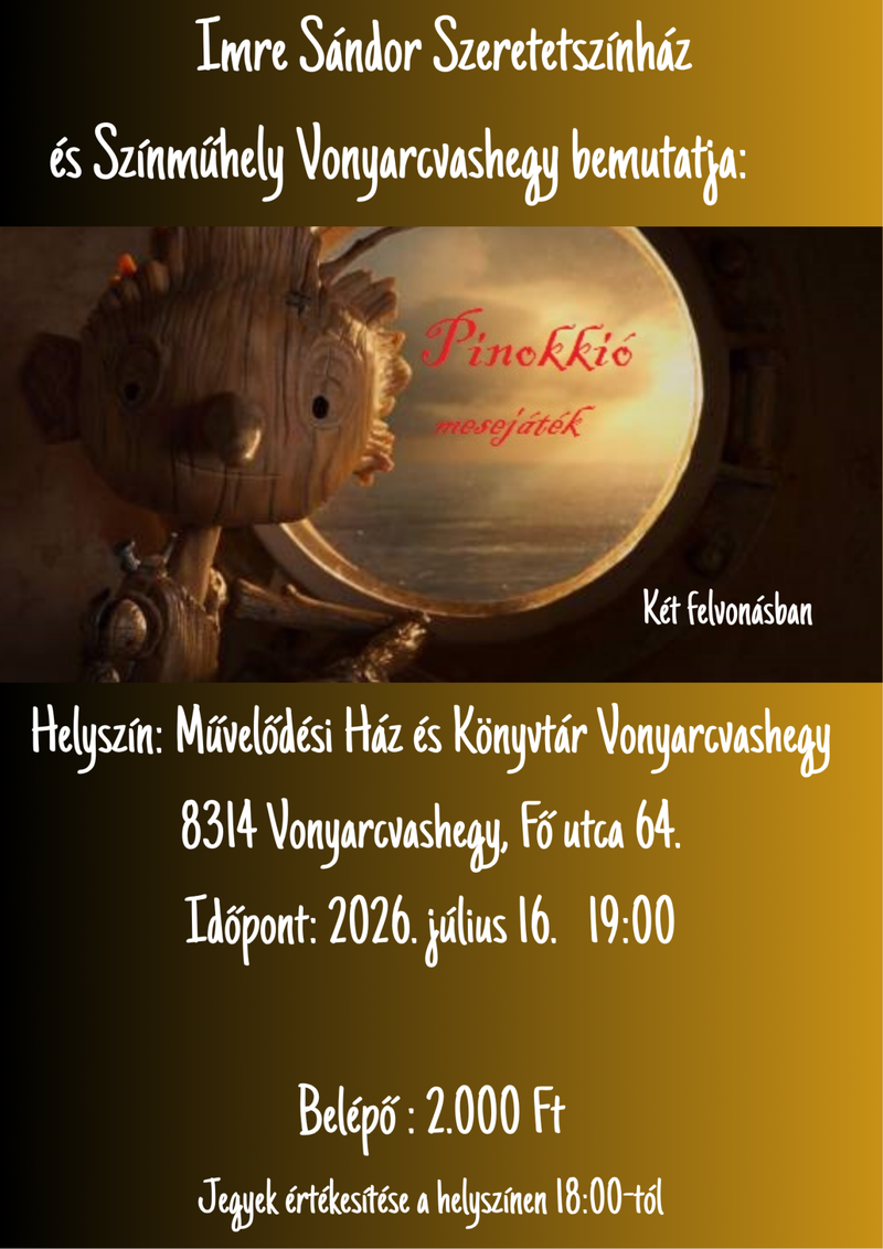 PINOKKIÓ szolgáltatás képe