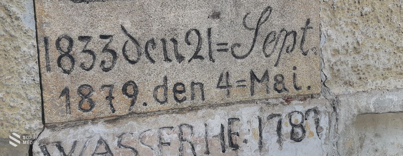 Árvizek a soproni Ikván