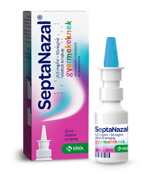 Septanazal 0,5 mg/1 ml + 50 mg/1 ml old.orrspr.gy. (10ml)