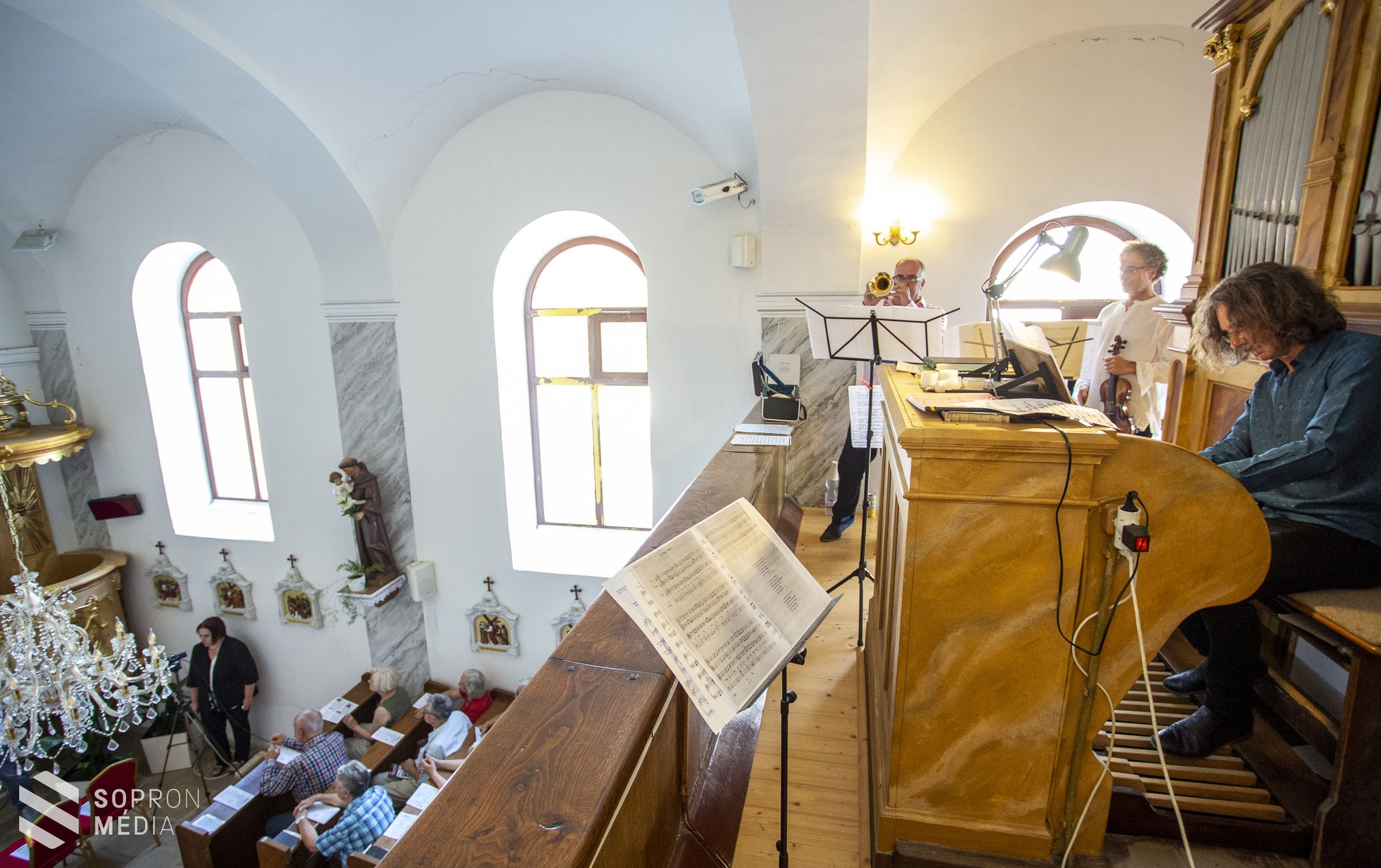 Ünnepélyes egyházzene a XVII. századból Sarródon