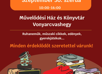 Őszi garázsvásár