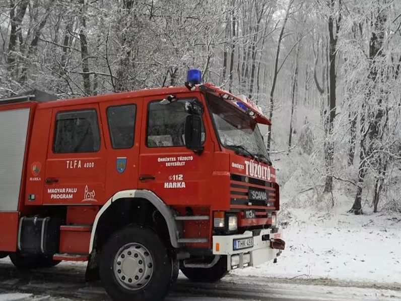 Viharos időjárás: kidőlt fák nehezítették a közlekedést Sopronban
