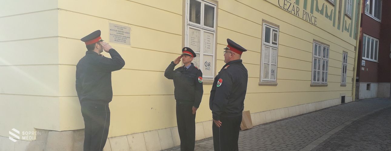 A Soproni Tűzoltó Egyesület megalakulásának 155.évfordulójáról emlékeztek meg a városban 