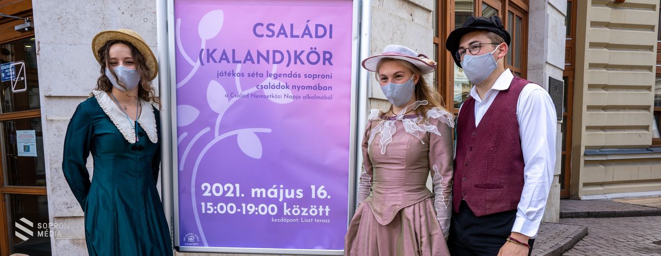 Családi (Kaland) Kör – felfedező séta Sopronban