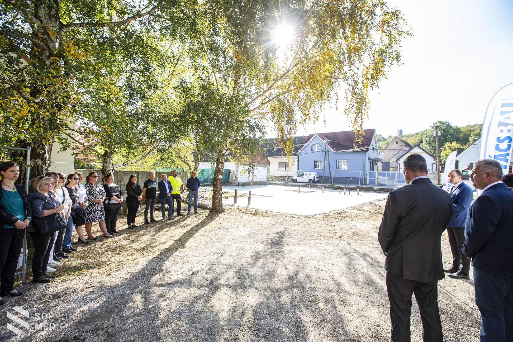 Letették az ágfalvi egészségház alapkövét