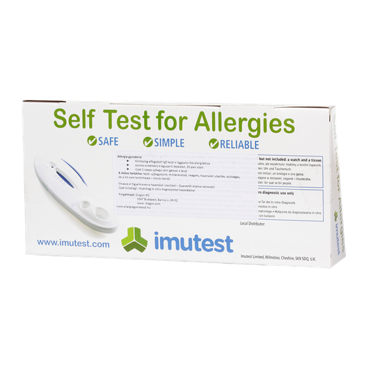 Imutest teszt tej allergiára (1x)