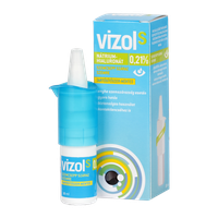 Vizol S 0,21% oldatos szemcsepp száraz szemre (10ml)