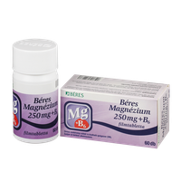 Béres Magnézium 250 mg+B6 filmtabletta (60x)