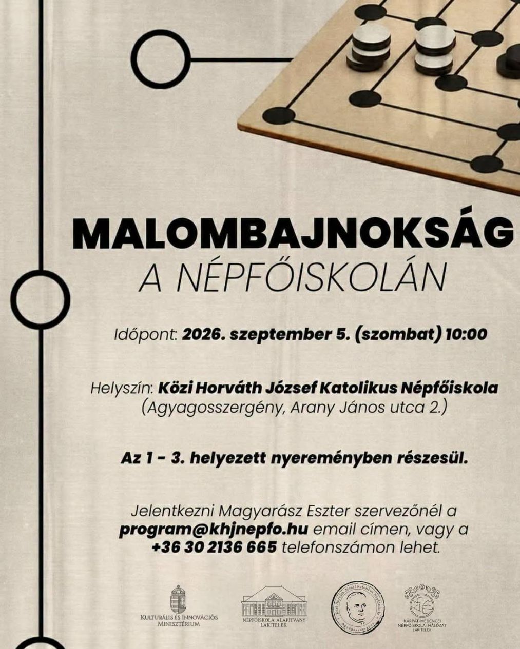 Malombajnokság a Népfőiskolán