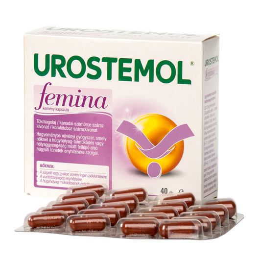 Urostemol Femina kemény kapszula (40x)