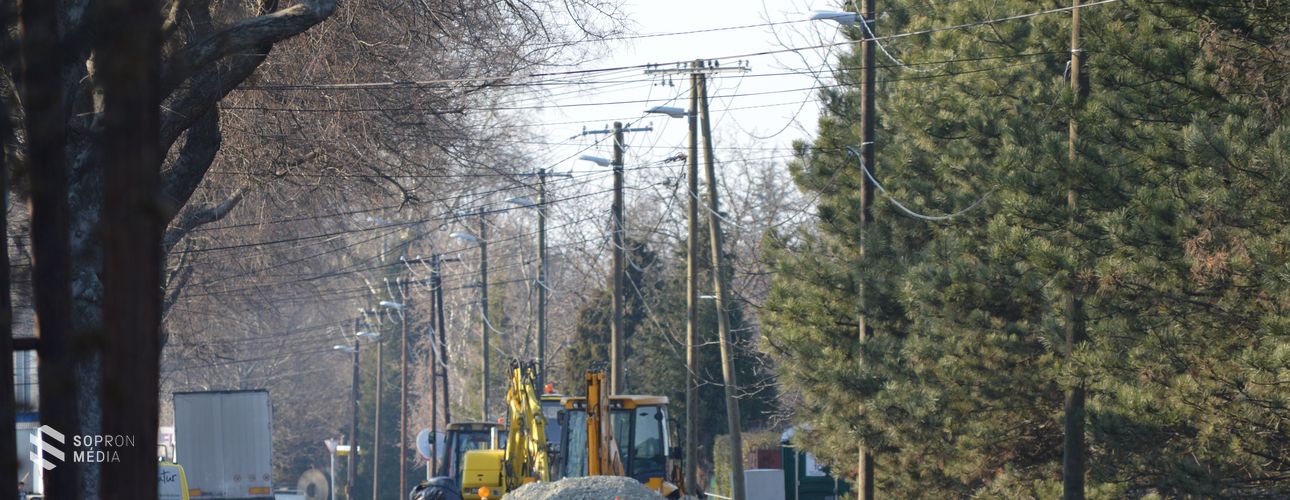 Forgalomkorlátozás a Felsőbüki Nagy Pál utcában