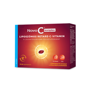 Novo C Komplex liposzómális C D3 Zn kapszula (30x) termék kép