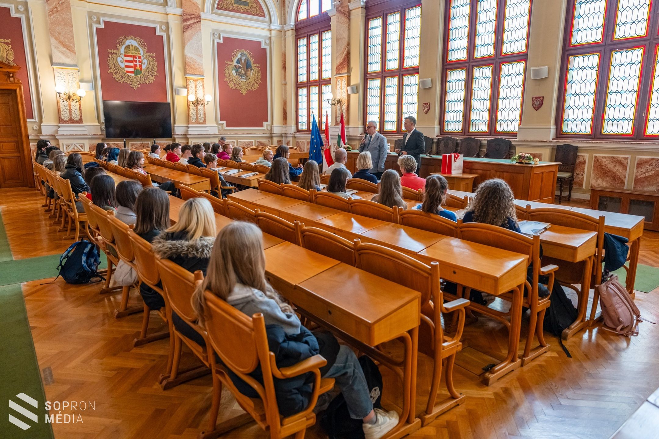 Kemptenből érkeztek cserediákok Sopronba