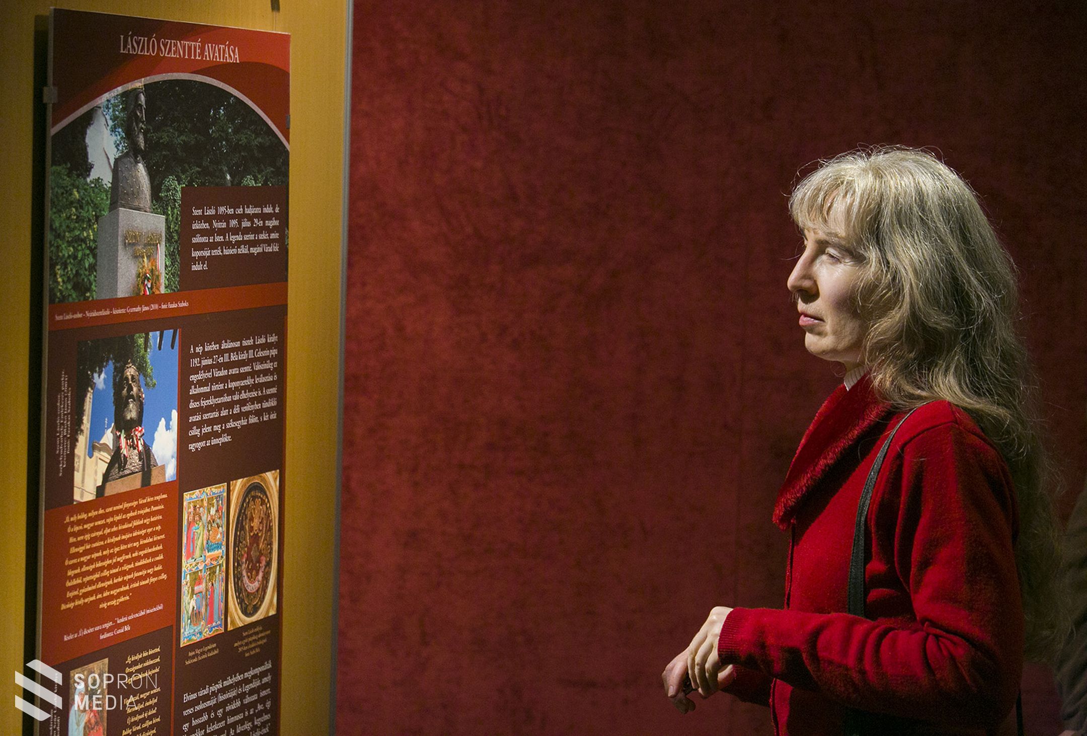 Megnyílt a Szent László-év vándorkiállítás Sopronban!