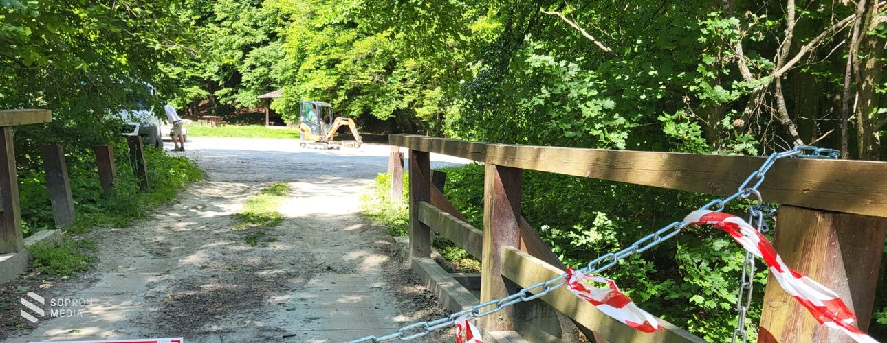 Megkezdődött a Brennberg-völgyi autóspihenő felújítása!