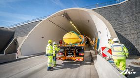 Megtisztult az M85 Bécsi-dombi alagút