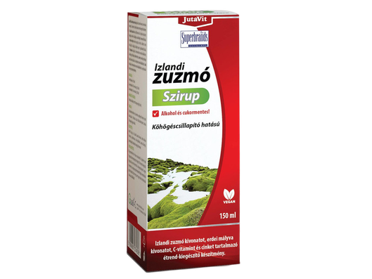 Jutavit Izlandi zuzmó szirup édesítőszerrel (150ml)