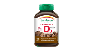 Jamieson D3 vitamin 1000NE szopogató tabletta csok (100x) termék kép