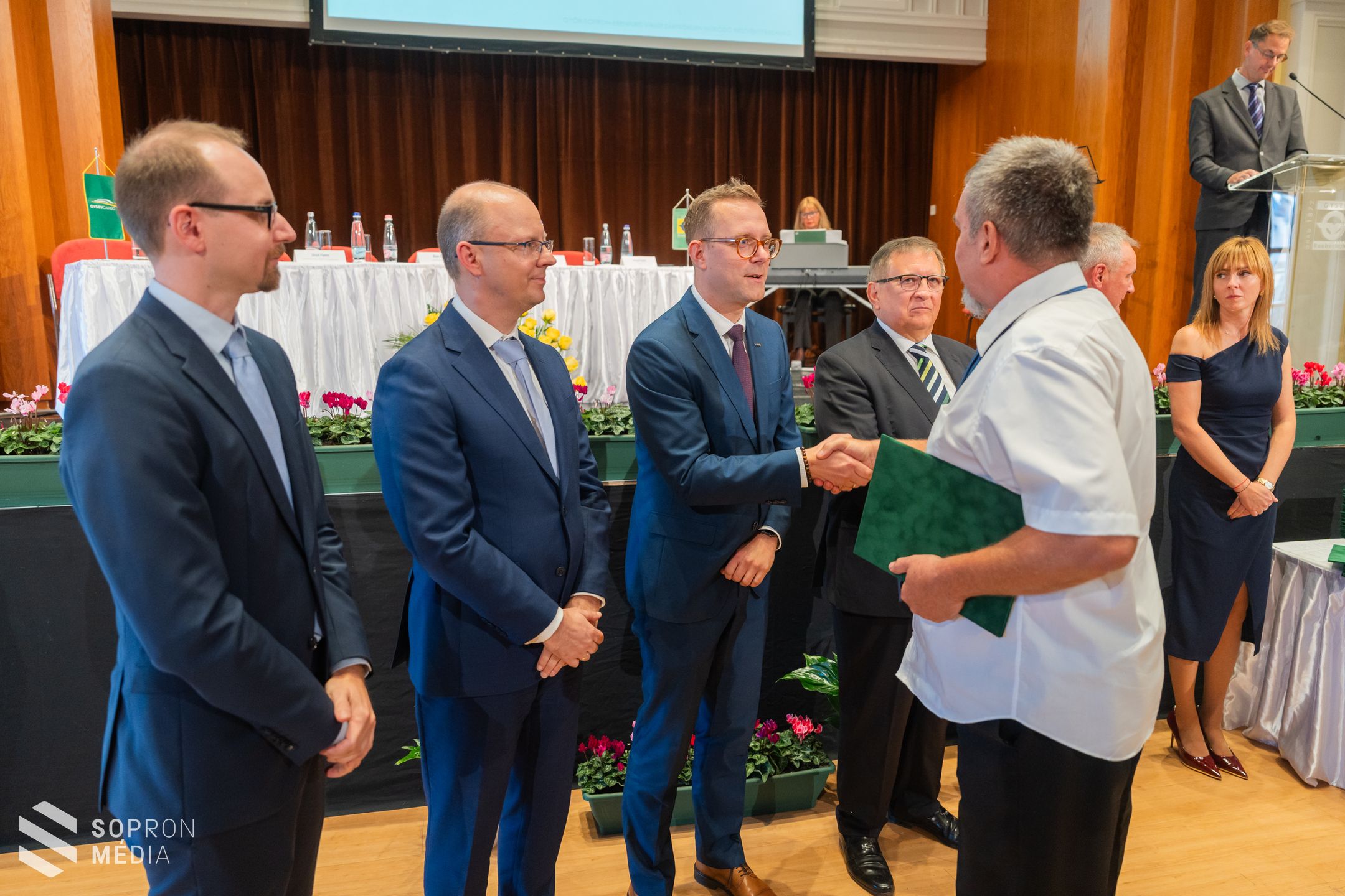 Közel 60 dolgozót díjaztak a  GYSEV Zrt. központi vasutasnapi ünnepségén