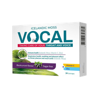 Vocal szopogató tabletta Feketeribizli (24x)