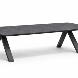 Aura Esstisch mit Aluminiumgestell, grau 222.590 Ft