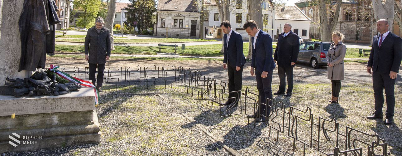 A holokauszt magyarországi áldozataira emlékeztek Sopronban