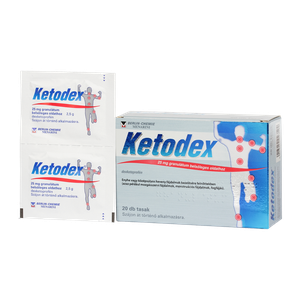 Ketodex 25 mg granulátum belsőleges oldathoz (20x) termék kép