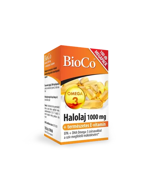 BioCo Halolaj 1000 mg E vitamin kapszula (100x)