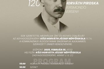 IV. Horváth Piroska versmondó verseny