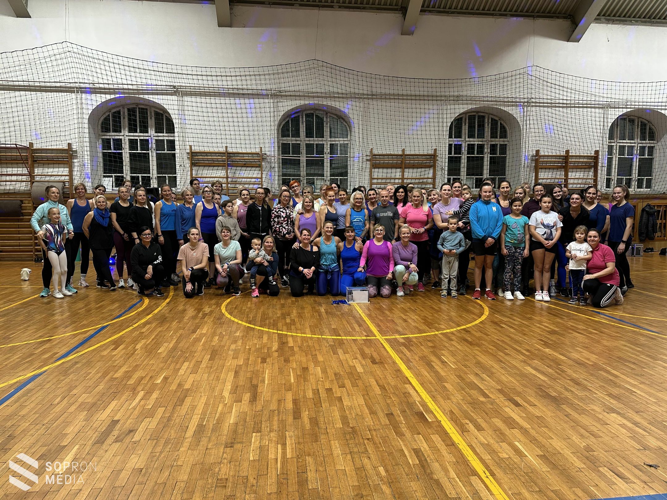 Jótékonysági edzés - a diabétesz és a  koraszülöttek világnapját támogatták a résztvevők