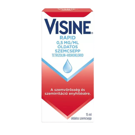 Visine Rapid 0,5mg/ml oldatos szemcsepp (15ml)
