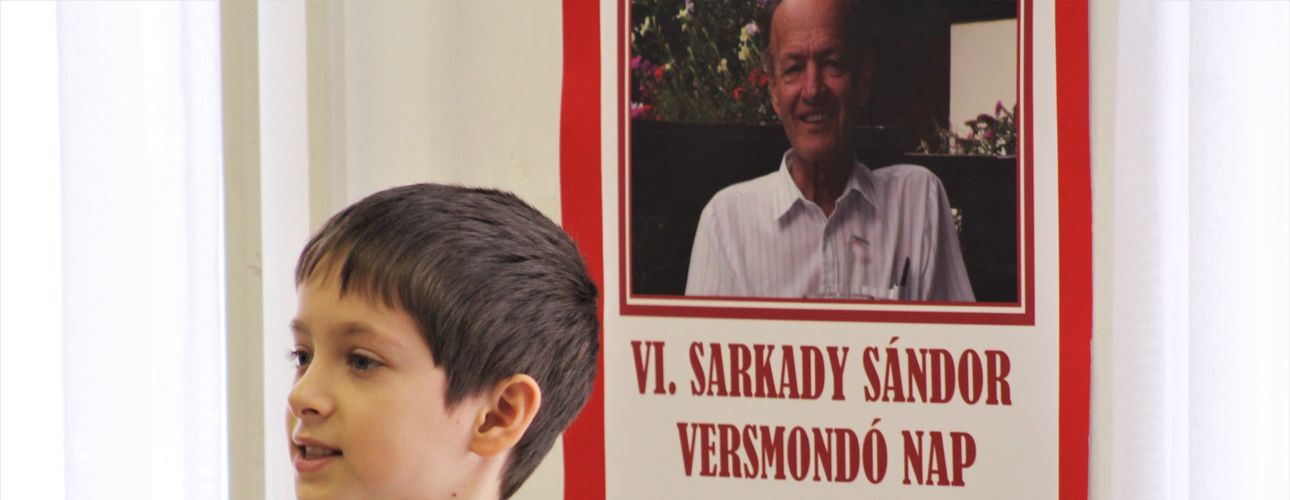 Hatodik alkalommal került megrendezésre a GYIK-ban a Sarkady Sándor Versmondó Nap
