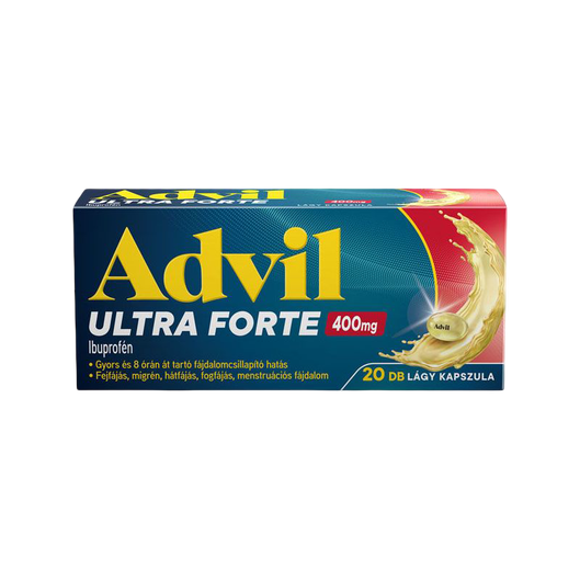 Advil Ultra Forte lágy kapszula (20x (triplex))