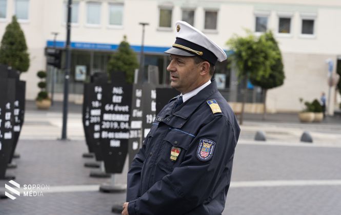 Kovács Miklós, a Soproni Rendőrkapitányság rendőr alezredese