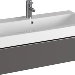 Geberit alsó szekrény 90-es mosdóhoz Láva, festett, matt (841291000) 68.090 Ft