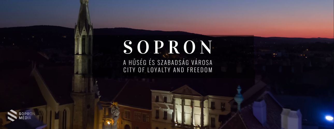 Ilyen gyönyörű Sopron, ahol élünk (videó)