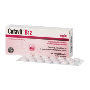 Cefavit B12 rágótabletta (60x) termék kép