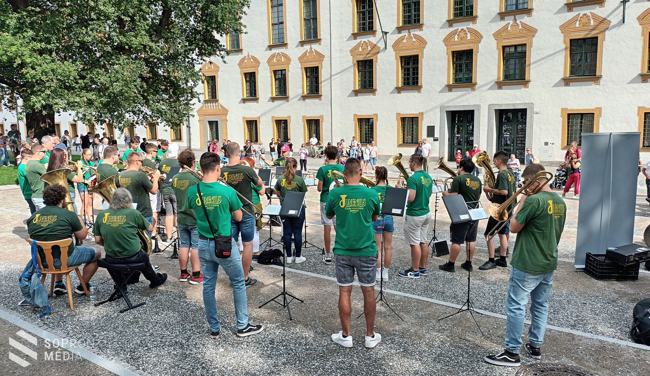Kemptenben járt a Soproni Juventus Koncertfúvószenekar