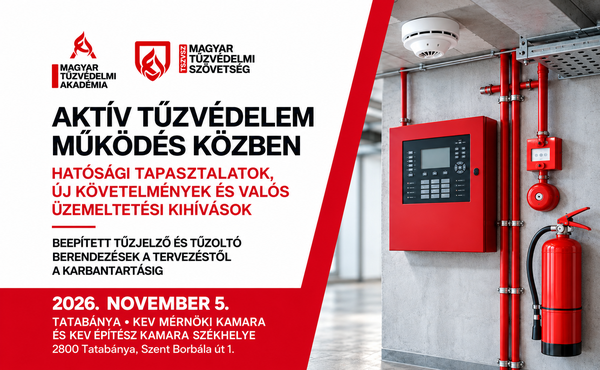 Aktív tűzvédelem működés közben
