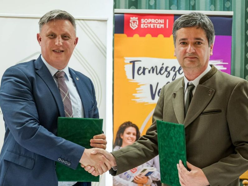 A Soproni Egyetemen kötött megállapodást a Nemzeti Agrárkamara és az Erdészeti Ágazati Tudásközpont