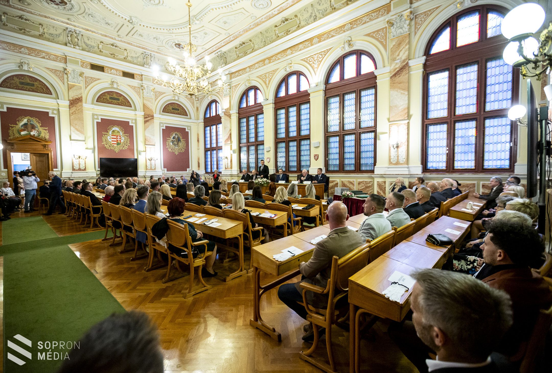 A város gazdasági életének ünnepe a virilisták köszöntése