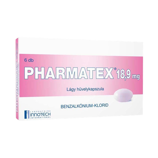 Pharmatex 18,9 mg lágy hüvelykapszula /02 (6x)