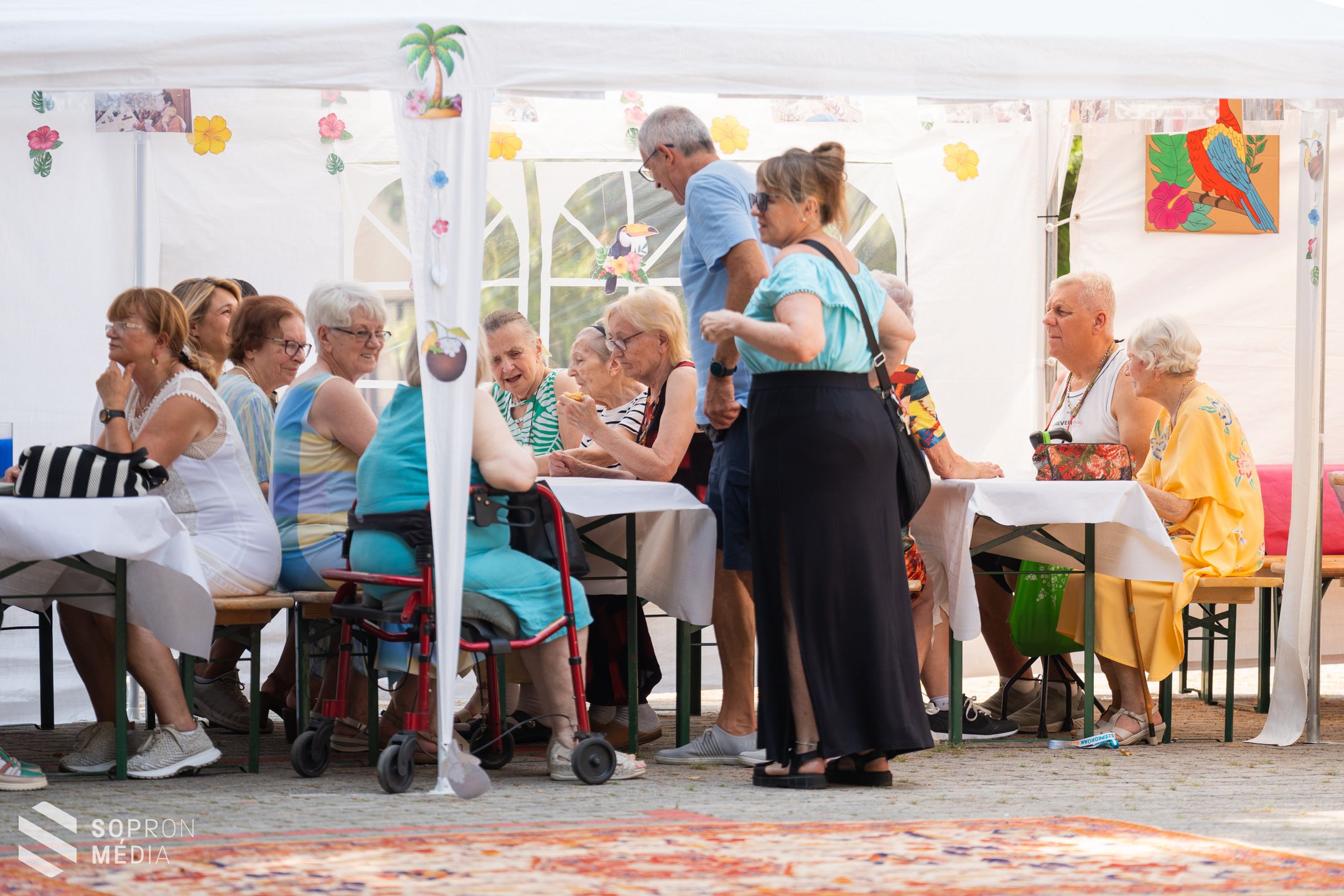 Családi napot tartottak az Ikva Idősek Otthonában