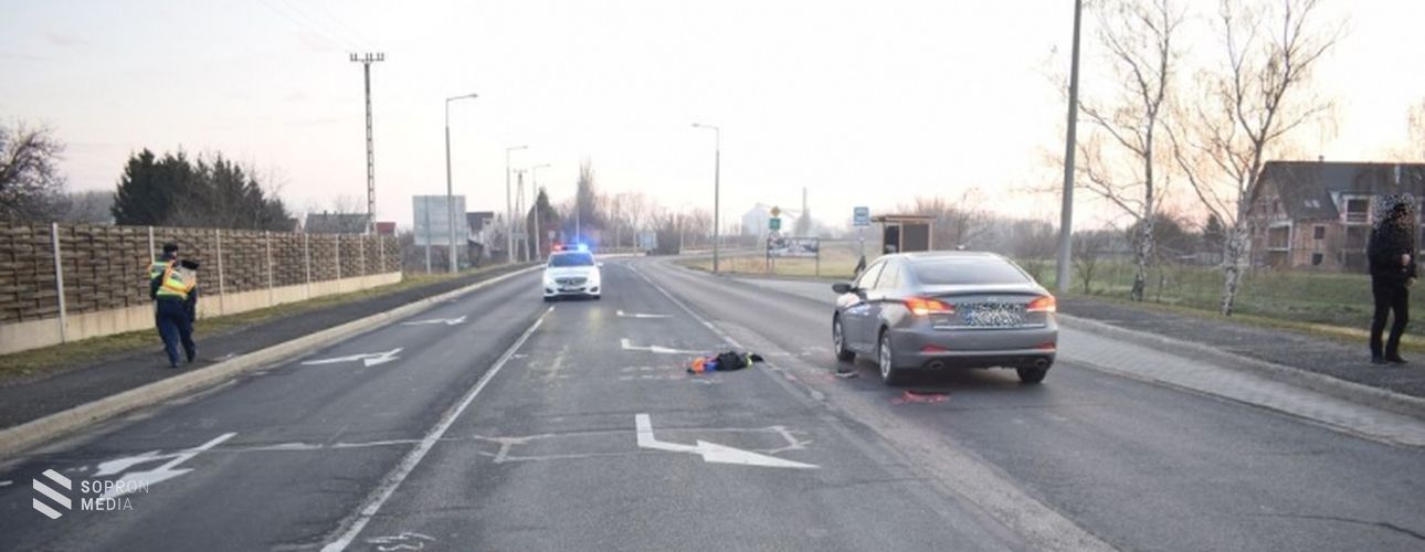 Gyalogost gázoltak Fertőszentmiklóson