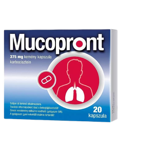 Mucopront 375 mg kemény kapszula (20x) termék kép